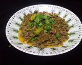 A picture of step 7 of Shinwari beef tomato qeema karahi.