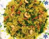A picture of step 7 of Veggies Poha.