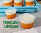 Foto langkah ke 5 dari resep 259. Puding Lumut Labu kuning.