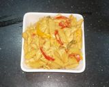 A picture of step 8 of One pot fajita pasta.