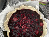 Tarte de frutos vermelhos