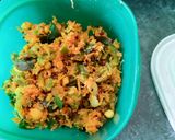 A picture of step 2 of Veg Pulao.