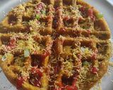 A picture of step 4 of Greenville waffle.