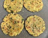 A picture of step 4 of Barley Flour { JAU } Masala Bhakari.