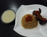 A picture of step 5 of Peppered snail with ukwa.