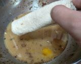 Foto langkah ke 6 dari resep Roti Gulung Cheese / French Toast Cream Cheese.