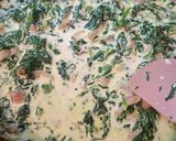 Spenótos baconos tészta recept fázis 2 fotója