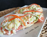 Foto del paso 8 de la receta: Tostas de surimi y atún