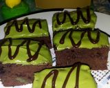 Foto langkah ke 2 dari resep Bronis matcha grentea.
