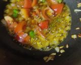 A picture of step 3 of Dudhi ka sabji.