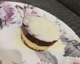 Foto langkah ke 5 dari resep Choco Cheese Pudding.