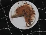 Cheesecake cà phê cốt dừa KETO bước làm 7 hình