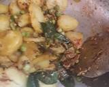 Crispy aalu matar recipe step 3 photo