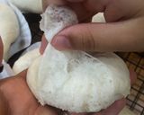 Hình bước làm 8 của món Bánh bao nhân khoai môn