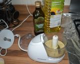 A picture of step 2 of Hummus.