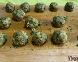 Foto del paso 3 de la receta: Nuggets de pollo, espinacas y zanahoria