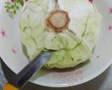 กะหล่ำปลีไส้ไข่ตุ๋น วิธีทำสูตร 5 รูป