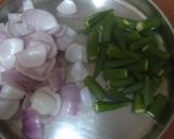 भिंडी दो प्याज़ा(bhindi do pyaza recipe in hindi) रेसिपी चरण 1 फोटो