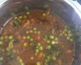 A picture of step 9 of Methi matar pulao.