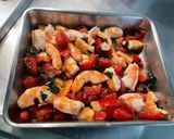Une image de l'étape 9 de Salade de crevettes sauvages aux tomates, coriandre et citron.