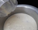 A picture of step 1 of Egg pakora kadhi.