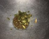 A picture of step 1 of Methi corn aloo.
