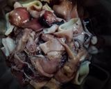 Foto langkah ke 3 dari resep Cumi Masak Santan.