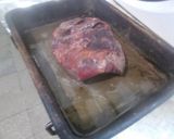Sült sertésmáj lila káposztával recept fázis 1 fotója