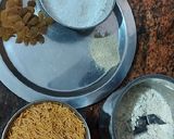 A picture of step 1 of Jawe ki Kheer with Dry fruits.