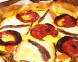 Une image de l'étape 6 de Quiche au thon tomates.