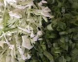 A picture of step 2 of Egg Fried Rice.