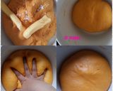 Foto langkah ke 3 dari resep Pumpkin bread / roti manis labu kuning.