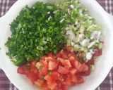 A picture of step 3 of Mexican Beans Salad.