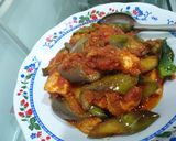 Foto langkah ke 5 dari resep Tahu Terong Balado simpel.