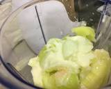 นมปั่นเมล่อน🍈🥛 วิธีทำสูตร 3 รูป
