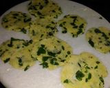 A picture of step 1 of Methi Mathri.