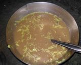 A picture of step 1 of Yarkand ka pulao.