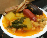 Foto del paso 6 de la receta: Potaje de garbanzos con acelgas