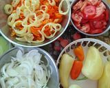 Lecsó recept fázis 1 fotója