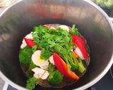Párolt zöldség recept fázis 3 fotója