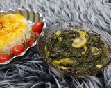 عکس مرحله 1 از دستور خورشت آلو اسفناج گیاهی🌱