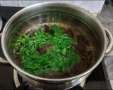 A picture of step 3 of Moringa Tea (weight loss drink).