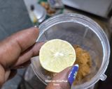 A picture of step 2 of Jamun Popsicle.