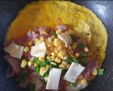 Foto del paso 6 de la receta: Omelette colorido con tocino