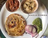 A picture of step 1 of Malai Chaap and soya Chaap.