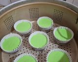 Foto langkah ke 10 dari resep Bolu Kukus Mekar (Semangka).