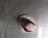 Foto langkah ke 7 dari resep Kue Bugis Mandi Merah Putih Tanpa Kentang Tanpa Ubi Rambat.