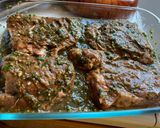 A picture of step 1 of Garlic Butter Steak.
