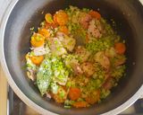 Foto del paso 2 de la receta: Guiso con couz couz perlado.🥣👨‍🍳