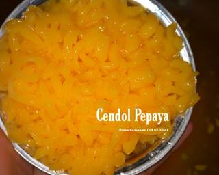 #Cendol Pepaya - Step 4